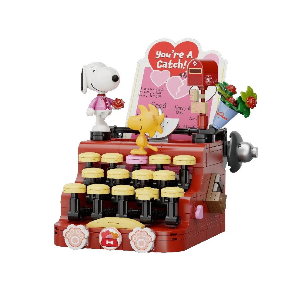 Figurine Snoopy Pantasy – Typewriter (Retro Time Series) 18 cm