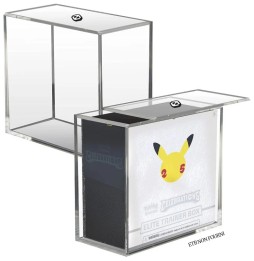 Présentoir acrylique Evoretro – Pokémon ETB Elite Trainer Box (4 mm)