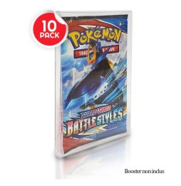 Pack de 10 étuis PET 0,35 mm pour booster (Evoretro)