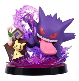 Figurine Pokémon – Ectoplasma & Mimikyu (Funism Prime Figure) 20 cm