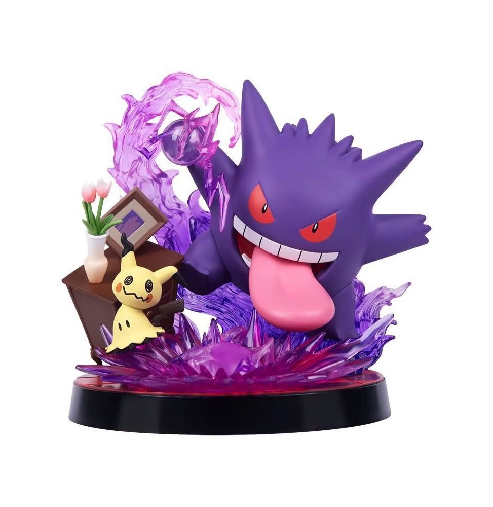 Figurine Pokémon – Ectoplasma & Mimikyu (Funism Prime Figure) 20 cm