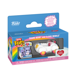 Funko Bitty Pop ! Care Bears – Bisounours (Ride: Cloud Mobile)