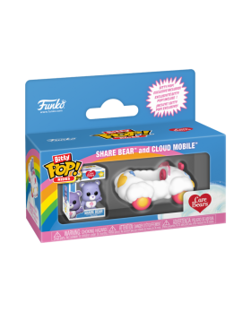 Funko Bitty Pop ! Care Bears – Bisounours (Ride: Cloud Mobile)