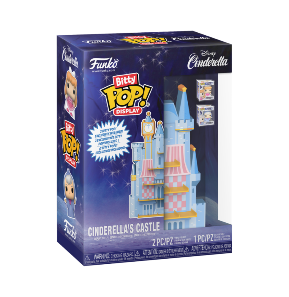 Funko Bitty Pop ! Disney – Cinderella’s Castle (Display)