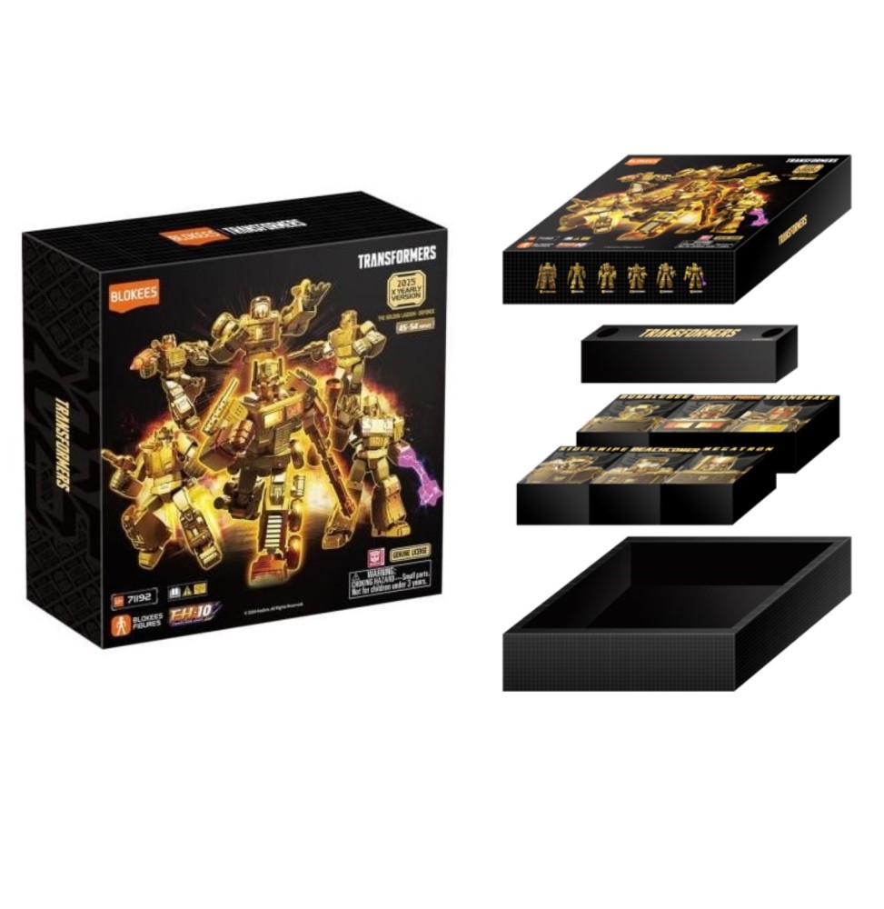 Transformers Blokees X Yearly Vol. 2 – The Golden Lagoon Defence