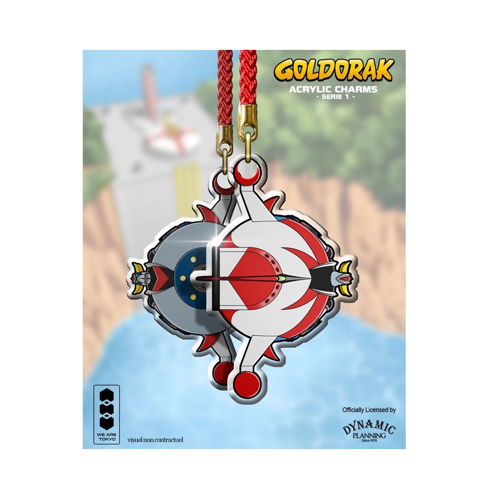 Charm Goldorak – Spazer (Acrylic Charm Série 1) 5 cm