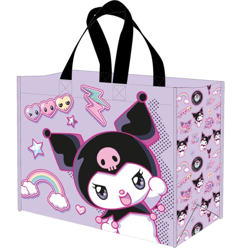 Sac cabas Hello Kitty – Kuromi (PP 45×40×20 cm)