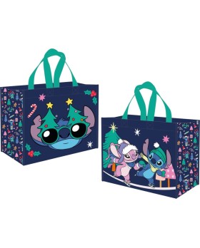 Sac cabas Disney – Stitch Noël Christmas (PP 45×40×20 cm)