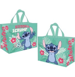 Sac cabas Disney – Stitch Aloha Flower (PP 45×40×20 cm)
