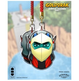 Charm Goldorak – Casque Actarus (Acrylic Charm Série 1) 5 cm