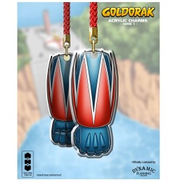 Charm Goldorak – Fulguro Poing (Acrylic Charm Série 1) 5 cm