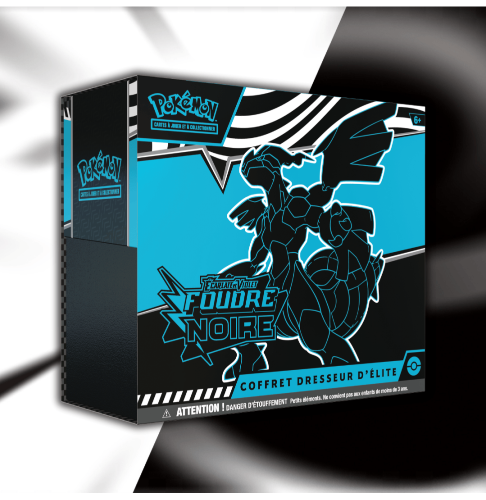 Coffret Dresseur d'Élite Pokémon Écarlate et Violet - Foudre Noire (EV10.5)