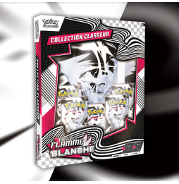 Pack Collection Classeur Pokémon Écarlate et Violet - Flamme Blanche (EV 10.5)