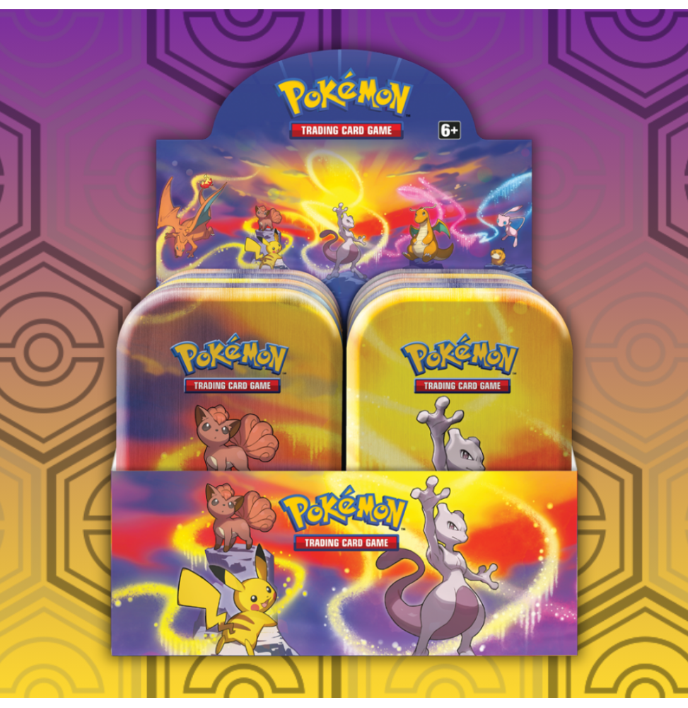 Mini Tin Pokémon - Pouvoir de Kanto - Reprint 2025 (Modèle Aléatoire)