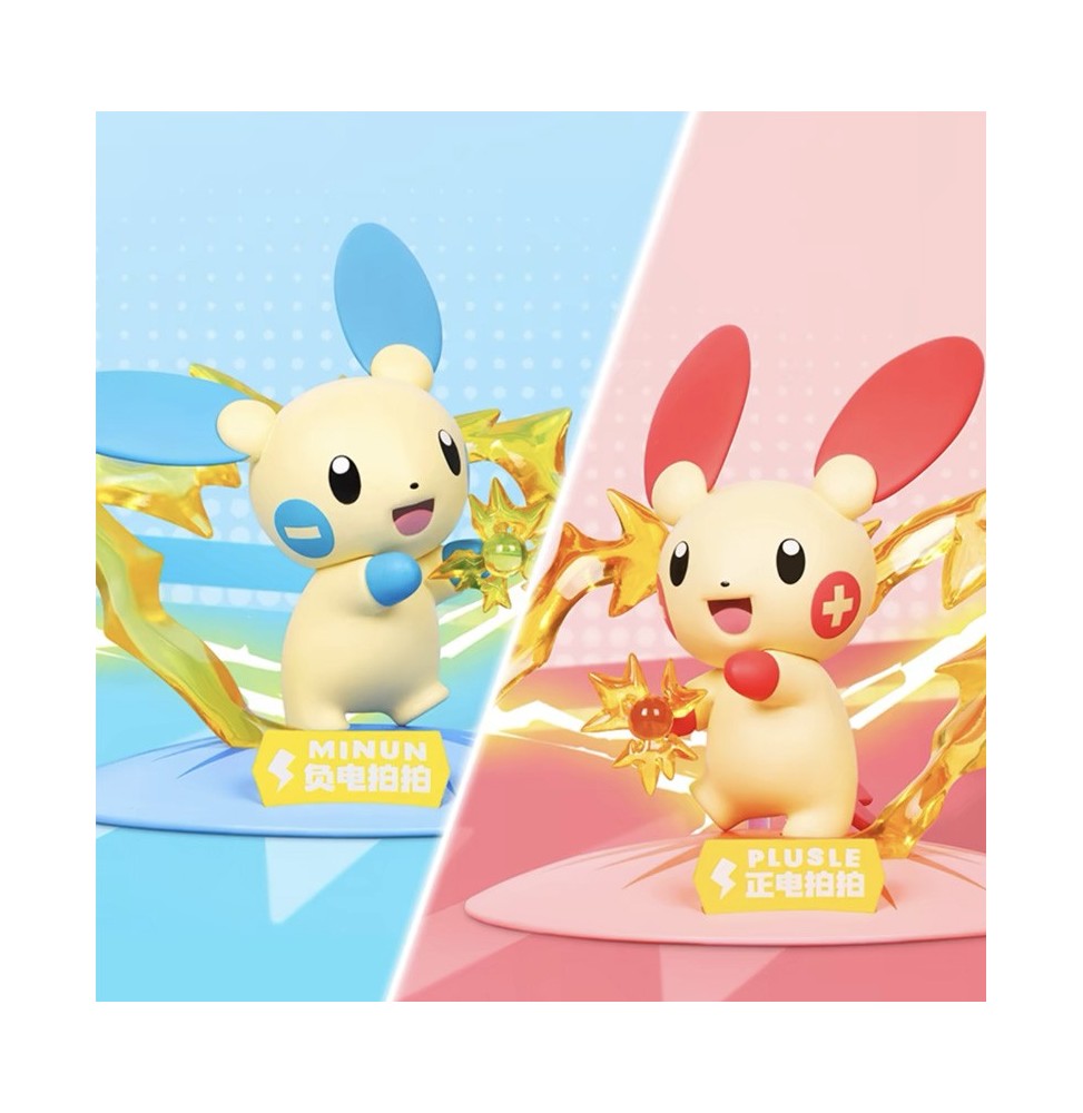 Figurine Pokémon – Négapi & Posipi (Prime Figure Mini 2-Pack)
