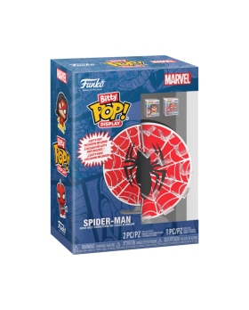 Funko Bitty Pop ! Marvel – Spider-Man Web (Display)