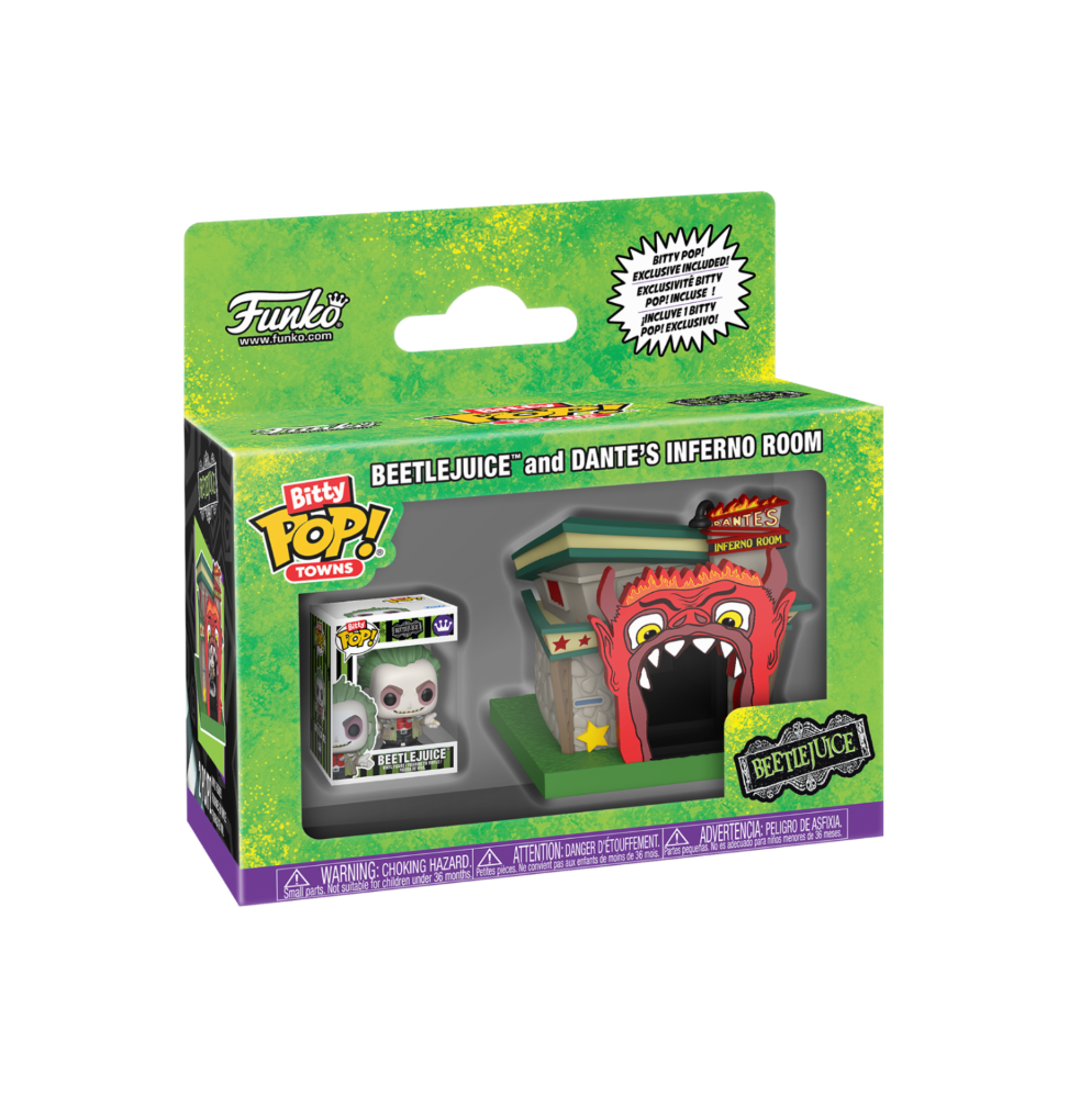 Funko Bitty Pop ! Beetlejuice – Beetlejuice (Town: Lairs Dantes)