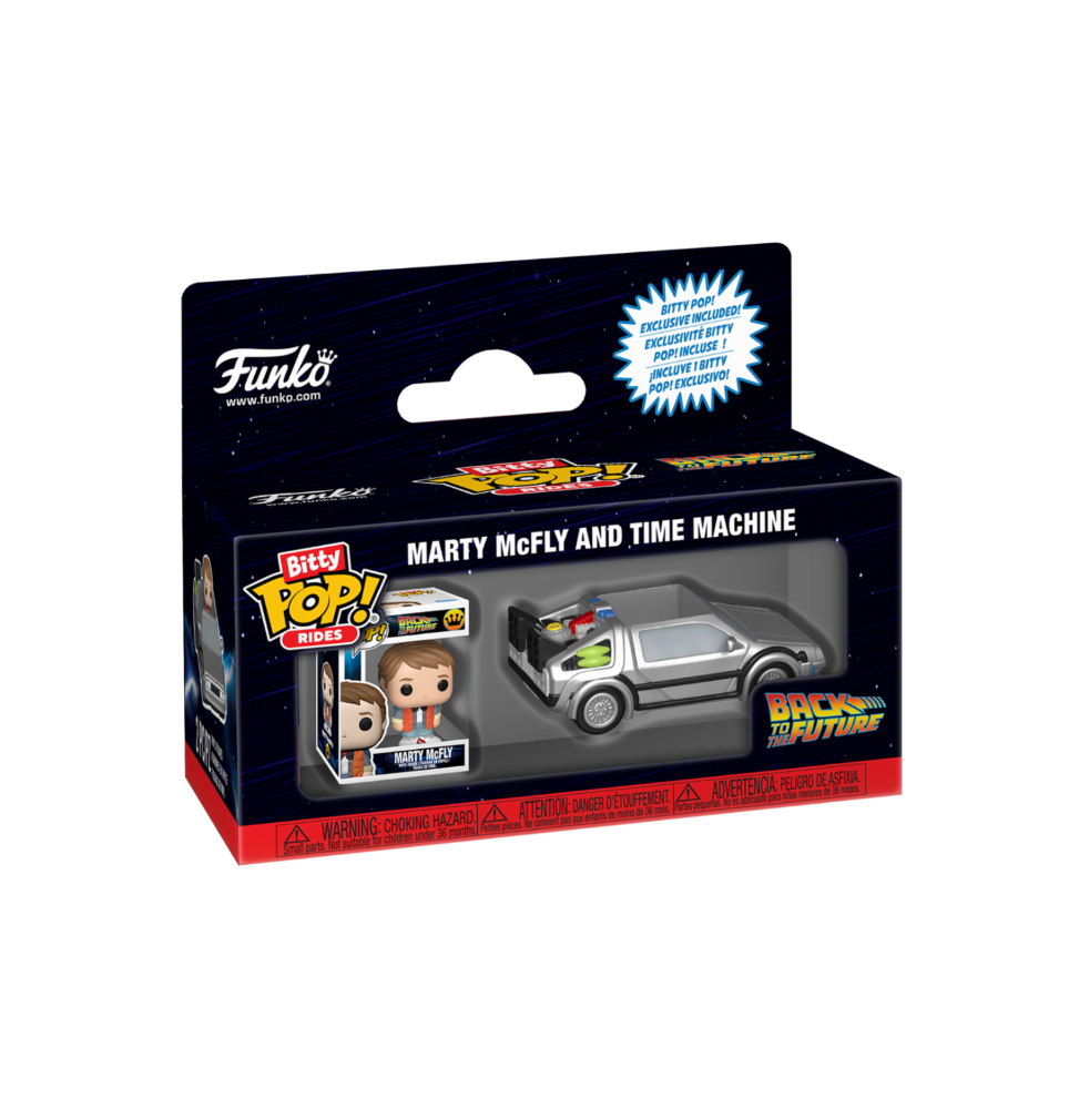 Funko Bitty Pop ! Retour Vers Le Futur – Time Machine (Ride)