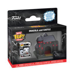 Funko Bitty Pop ! Universal Monsters – Dracula (Town: Castle)
