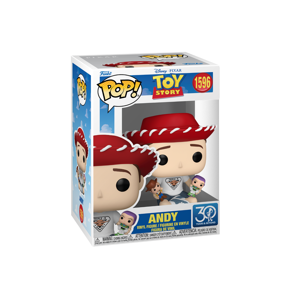 Funko Pop ! Disney – Andy (Toy Story 30th)