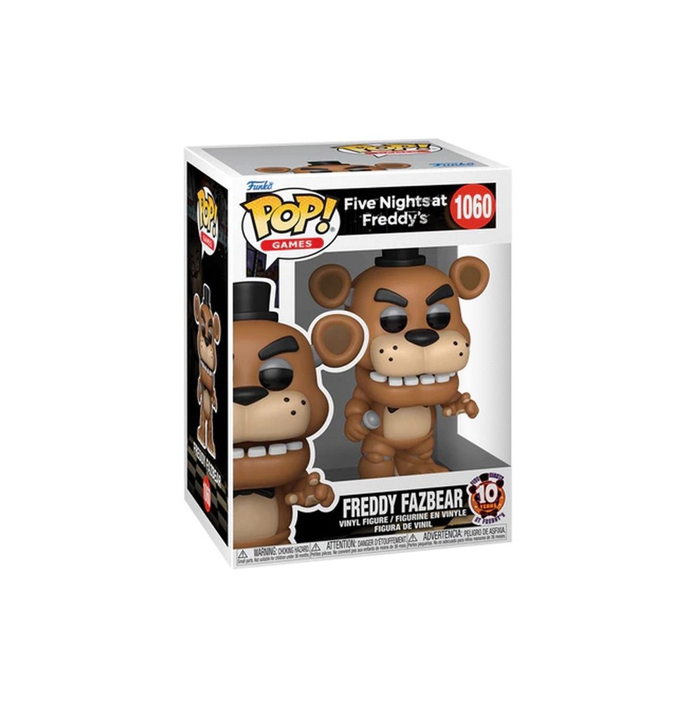 Funko Pop ! Five Nights at Freddy’s – Freddy (10th Anniversary)