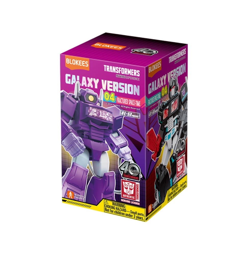 Mini-Maquette Transformers Galaxy Version 04 : Fractured Space Time (Modèle Aléatoire)