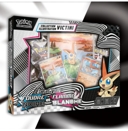 Pack Collection Illustration Victini Pokémon Écarlate et Violet - Flamme Blanche & Foudre Noire (EV 10.5)