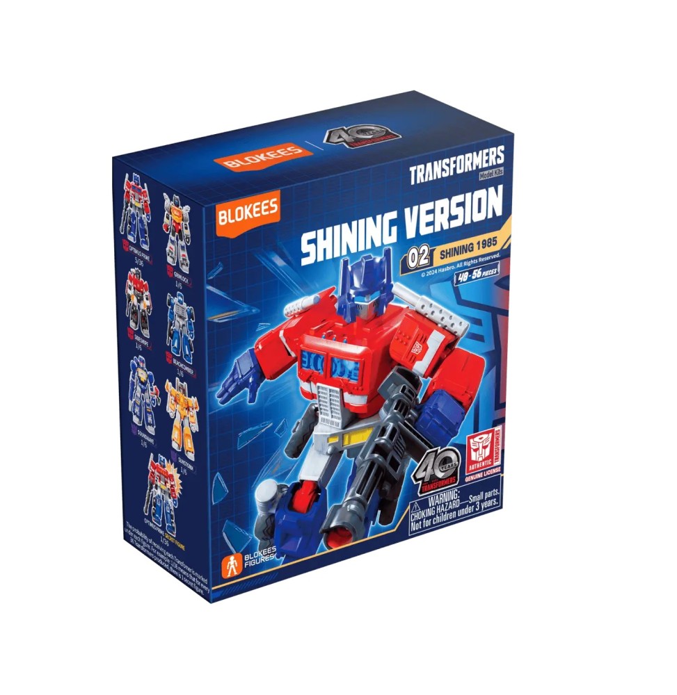 Mini-Maquette Transformers Shining Version 02 : Shining 1985 (Modèle Aléatoire)