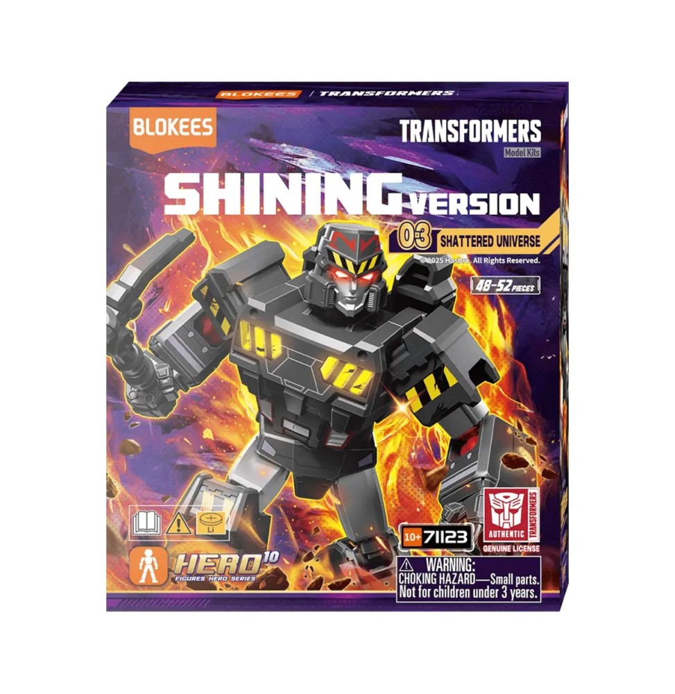 Mini-Maquette Transformers Shining Version 03 : Shattered Universe (Modèle Aléatoire)