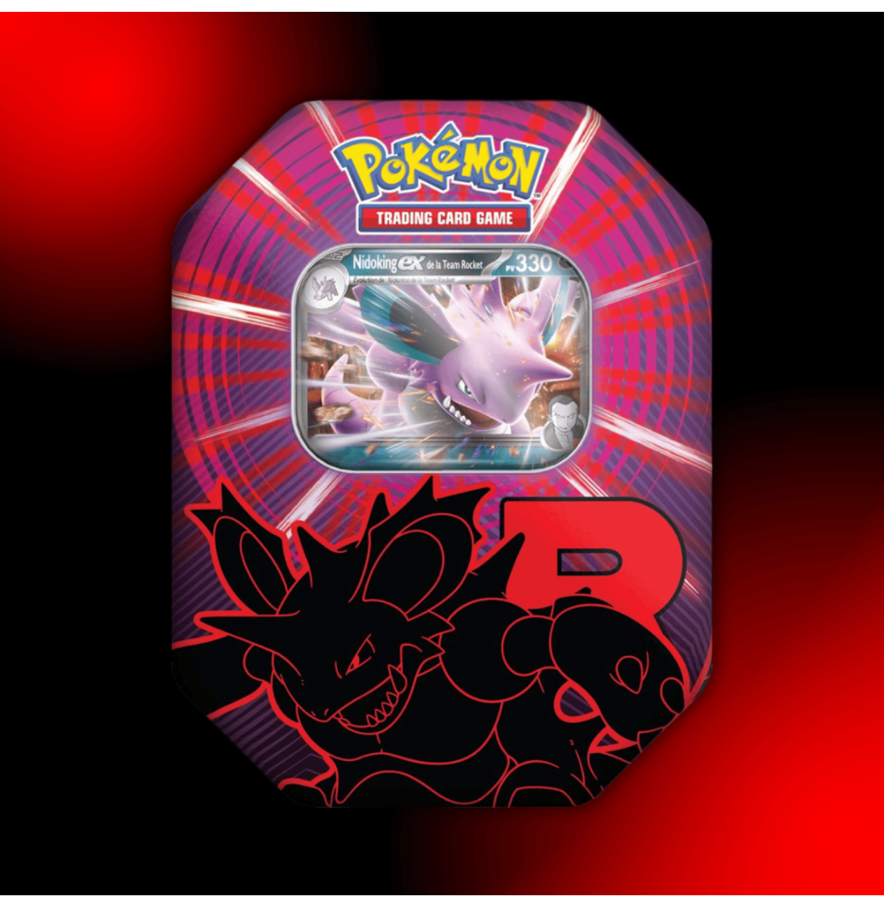 Pokébox Pokémon : Team Rocket - Mewtwo-ex ou Persian-ex ou Nidoking-ex (Modèle Aléatoire)