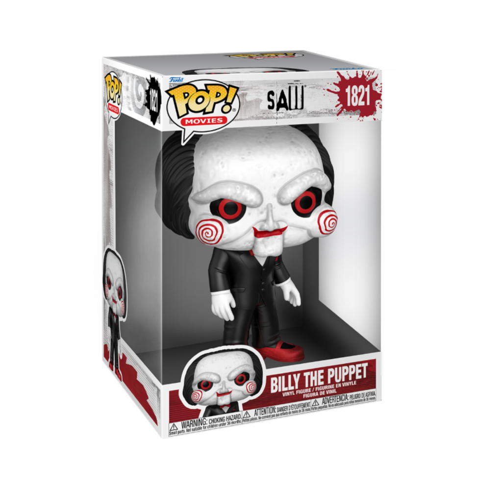 Funko Pop Jumbo Saw – Billy (10th Anniversary) 25 cm