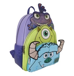 Mini sac à dos Loungefly Disney – Monsters Inc. (Mike, Sulley & Randall)