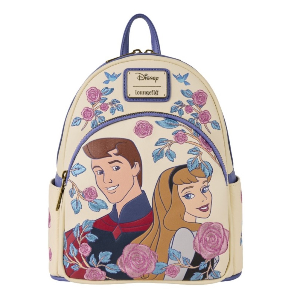 Mini sac à dos Loungefly Disney – Princess Aurora & Édouard Phillip