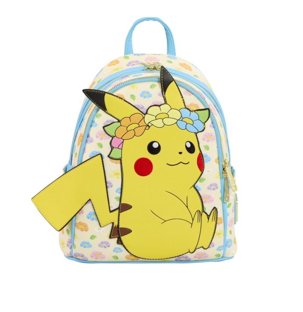 Mini sac à dos Loungefly Pokémon – Pikachu Floral Crown