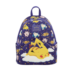 Mini sac à dos Loungefly Pokémon – Sleeping Pikachu and Friends