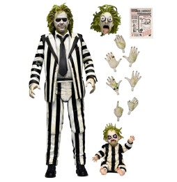 Figurine Beetlejuice – Beetlejuice (Ultimate Striped Suit) 18 cm