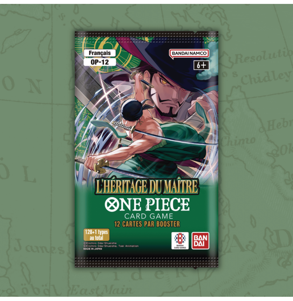 Booster One Piece : L'Héritage du Maître (OP12) - Version FR