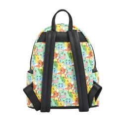 Sac à Dos Loungefly Pokémon - Pikachu & Starters (All Over Print)