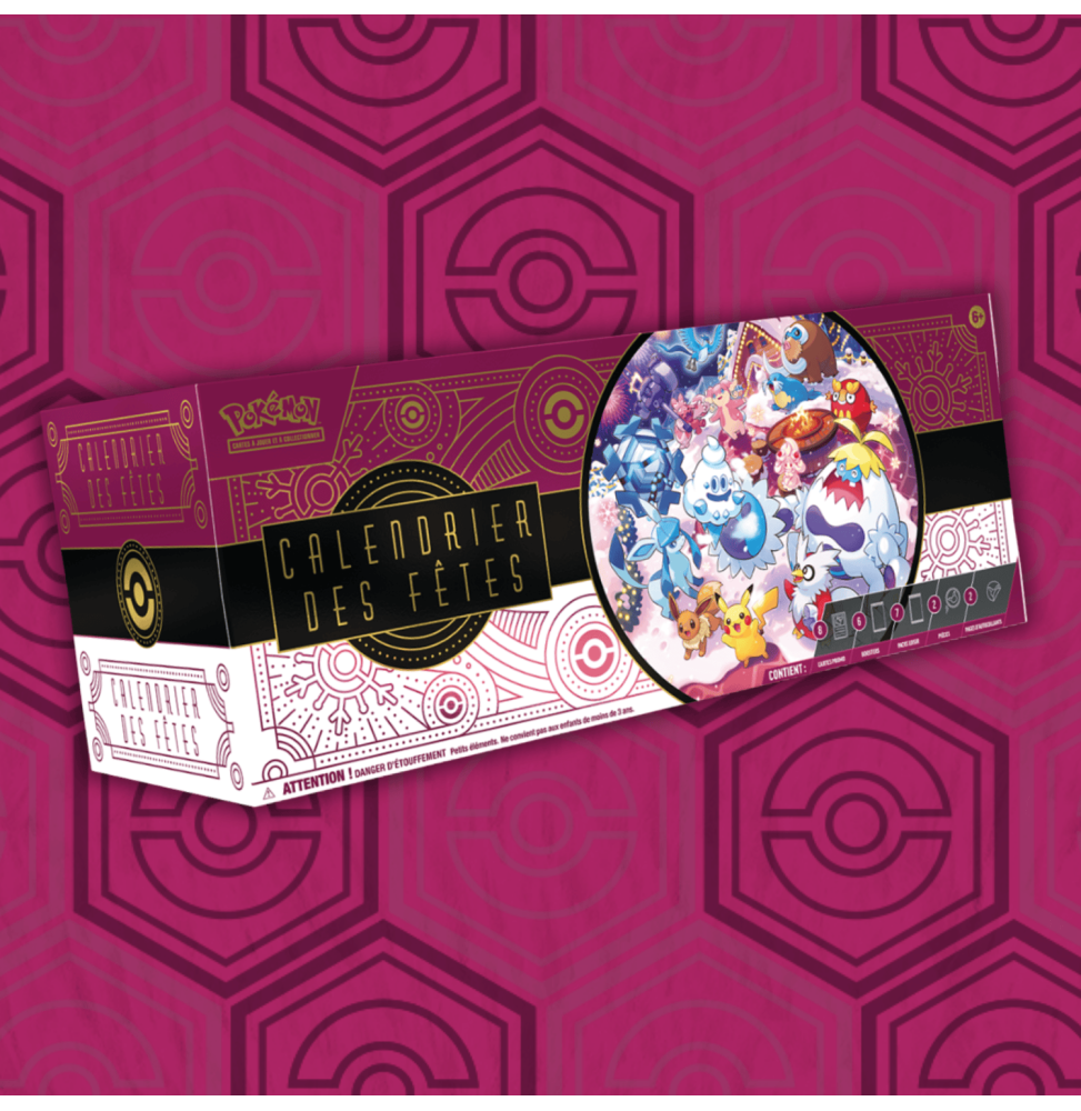 Calendrier des Fêtes Pokémon (Édition 2025)