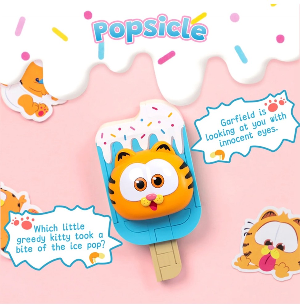 Magnet à Construire Pantasy - Garfield Popsicle (Set 86817)