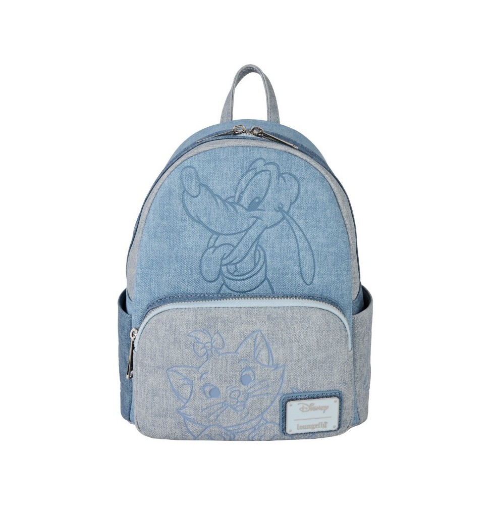 Mini sac à dos Loungefly Disney – Dogs & Cats Faux Denim
