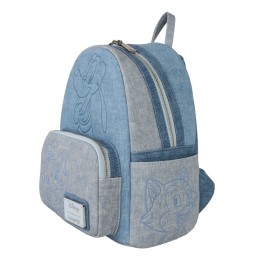 Mini sac à dos Loungefly Disney – Dogs & Cats Faux Denim