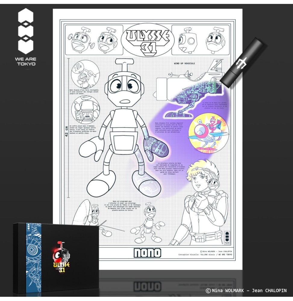 ArtPrint UV Ulysse 31 – Nono (A3)