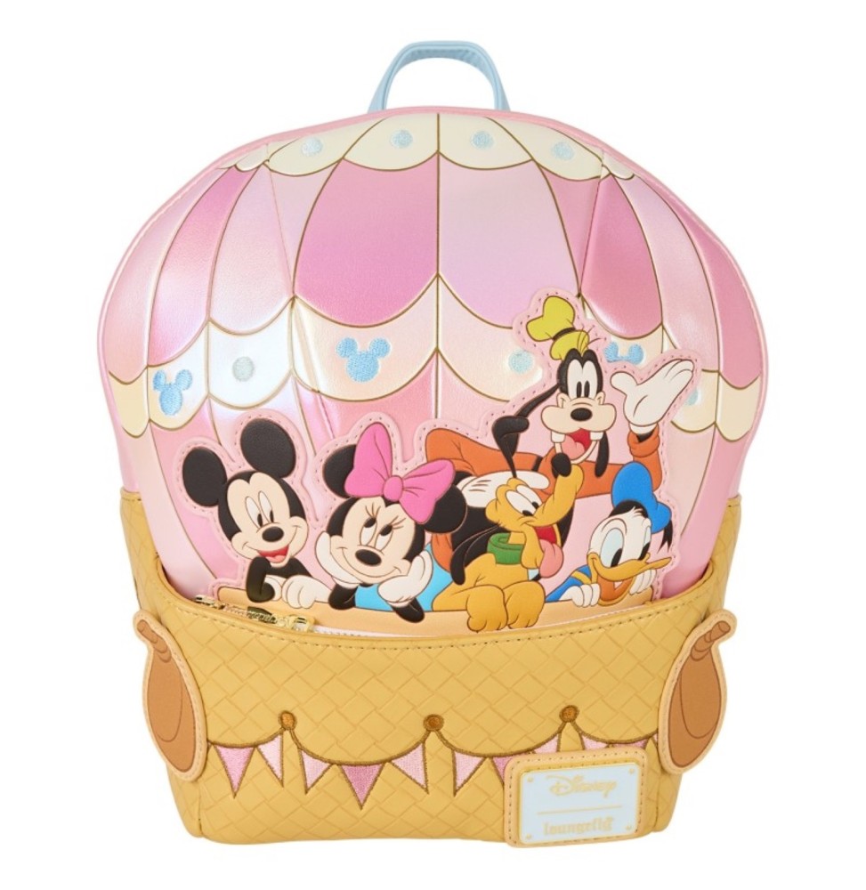 Sac à Dos Loungefly Disney - Mickey & Friends Mongolfiere