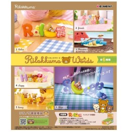 Display Re-Ment - Rilakkuma Words (Set Complet)