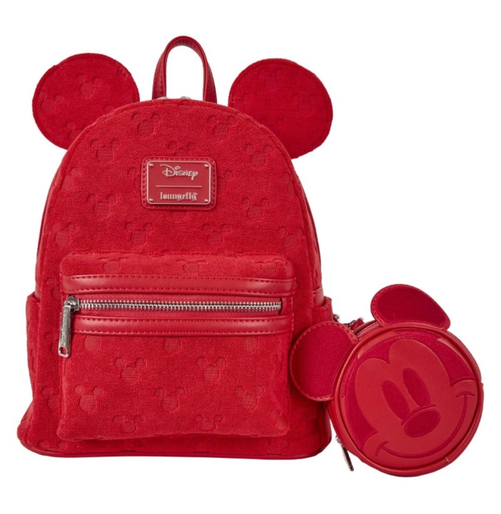 Mini sac à dos Loungefly Disney – Mickey Ears Red