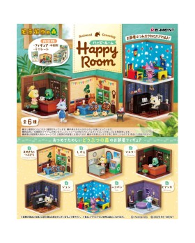 Display Re-Ment Animal Crossing - Happy Room (Set Complet)