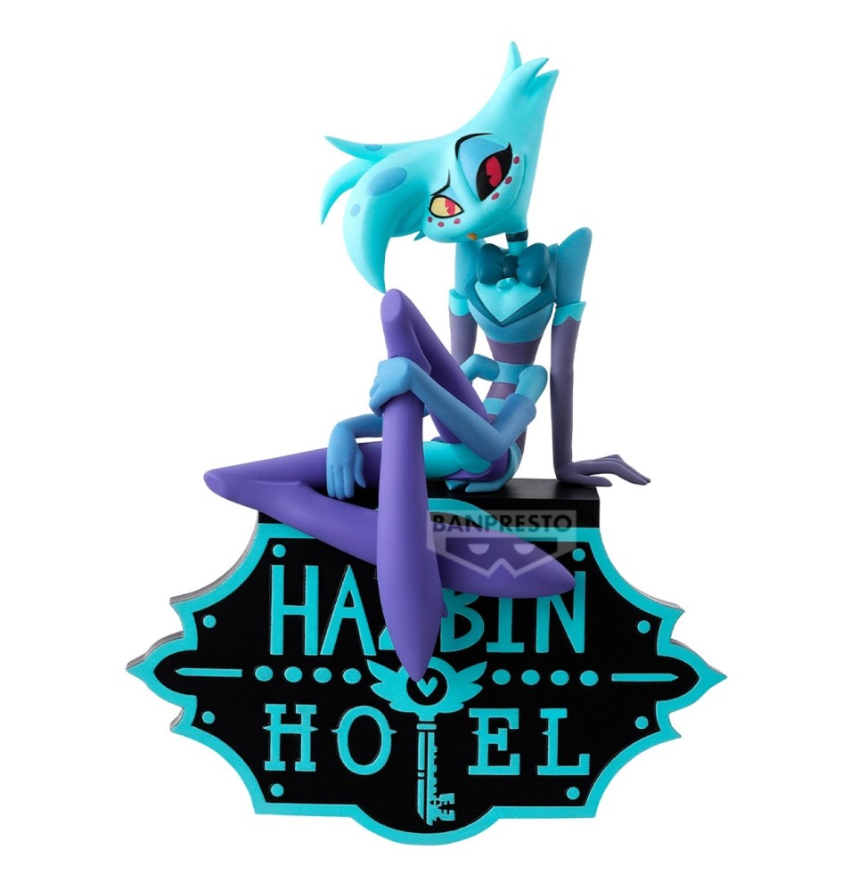 Figurine Hazbin Hotel – Angel Dust Blue (Monitor Top) 16 cm