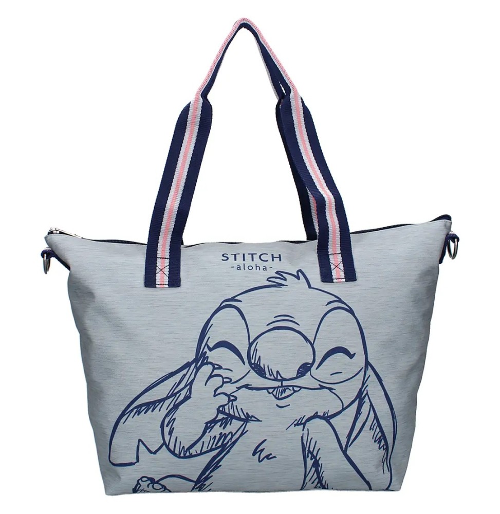 Sac cabas Lilo et Stitch - Stitch Gris
