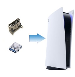 Changement Connectique HDMI + USB arrière PS5